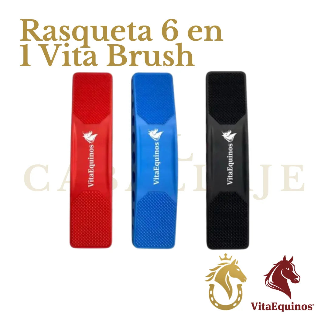 Rasqueta 6 en 1 Vita Brush