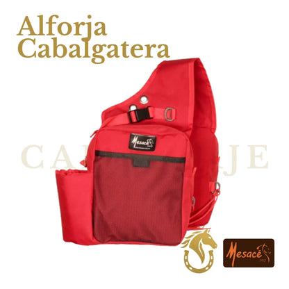 Alforja Cabalgatera con Botellero