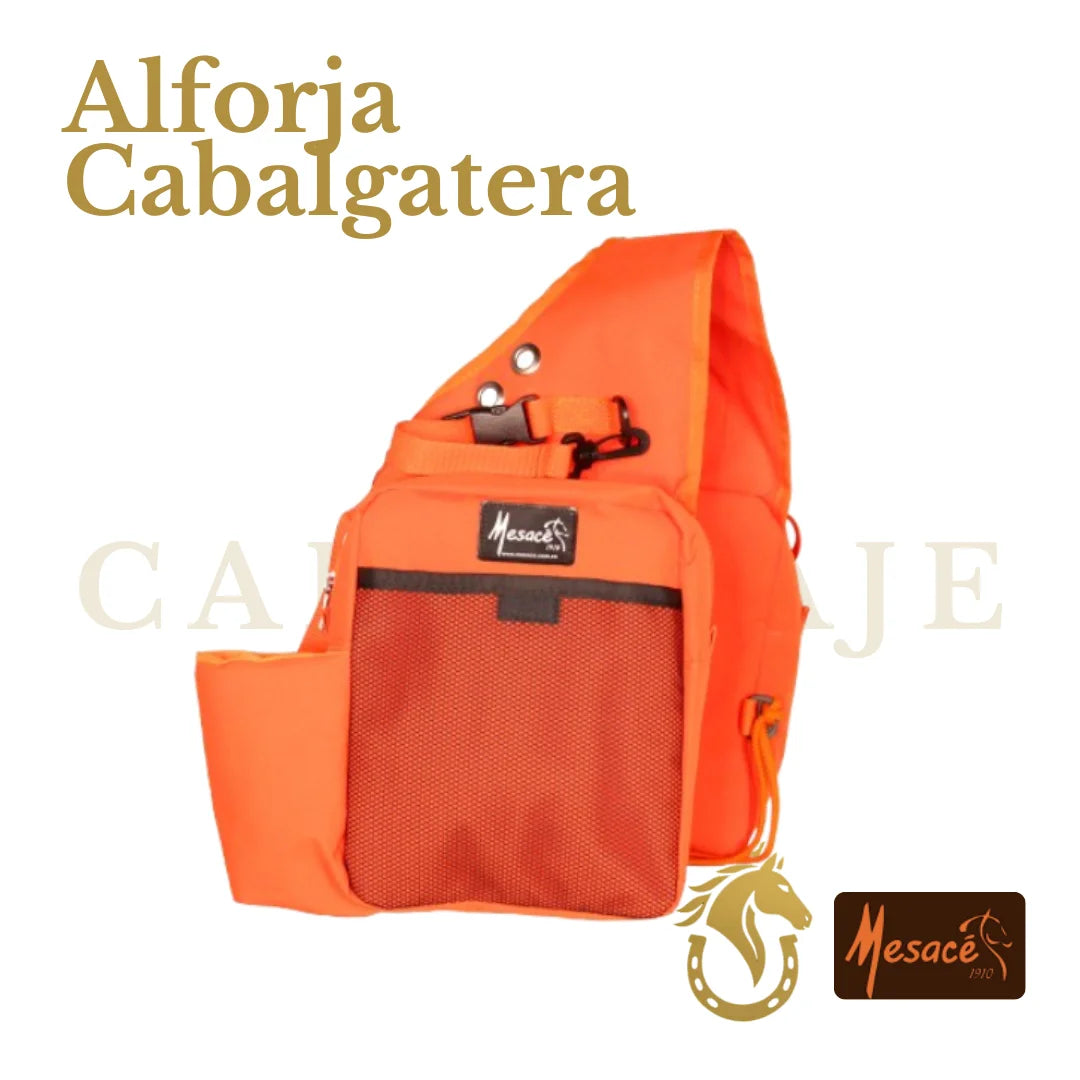 Alforja Cabalgatera con Botellero