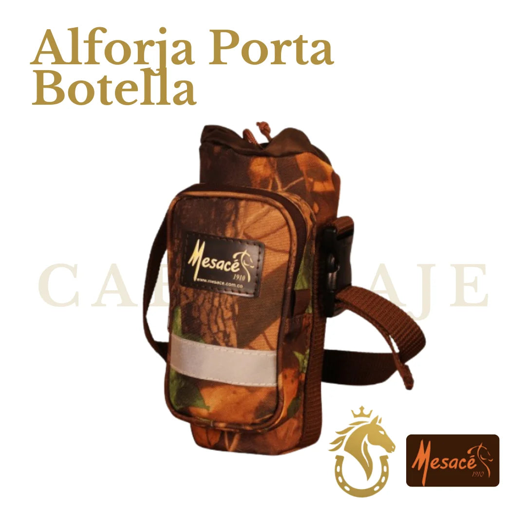 Alforja Porta Botella Reflectivo