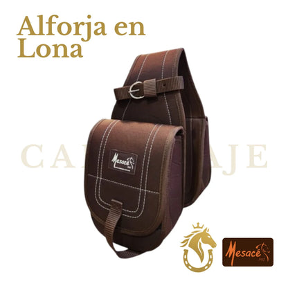 Alforja en Lona sin Sudadero