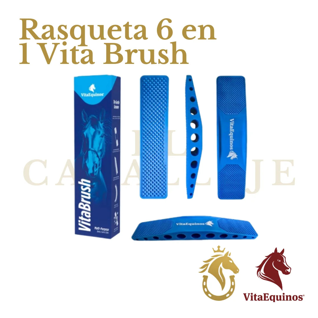 Rasqueta 6 en 1 Vita Brush